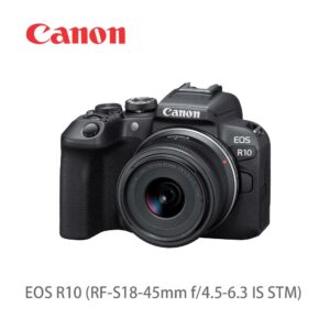 Canon EOS R10 KIT RF-S18-45mm f/4.5-6.3 IS STM (公司貨)估價鏡頭收購